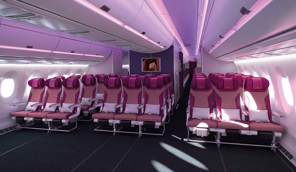 Qatar Airways A350 Economy Class