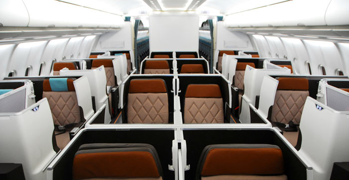 Oman Air Business Class - 787 Dreamliner