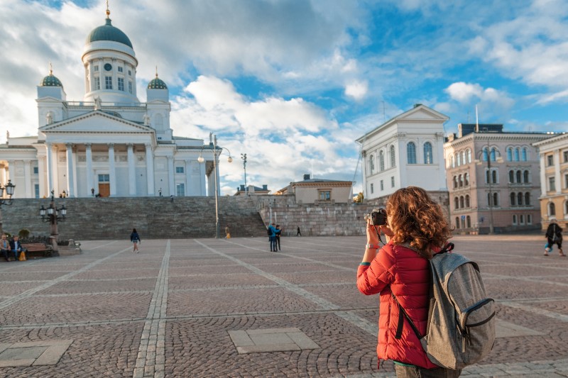 Senate Square in Helsinki Finland