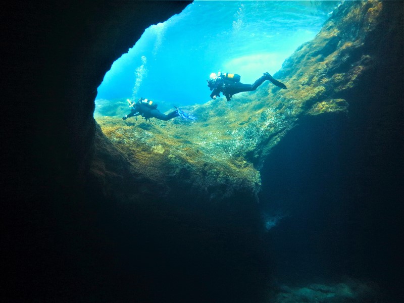Scuba diving in El Hierro Spain
